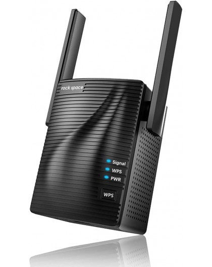 Répéteur WiFi Puissant Amplificateur WiFi 300Mbps 2.4G Repeteur WiFi avec  WPS Fonction WiFi Extender avec Port Ethernet avec RJ45 Câble Réseau Facile